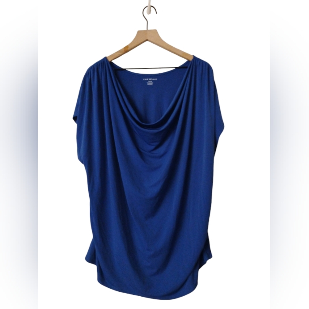 Women's plus size Lane Bryant blue blouse